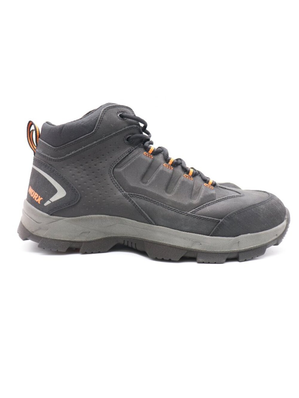 New Worx by Red Wing 5401 Mens 14 M Steel Toe Electrical Work Boots Black Orange